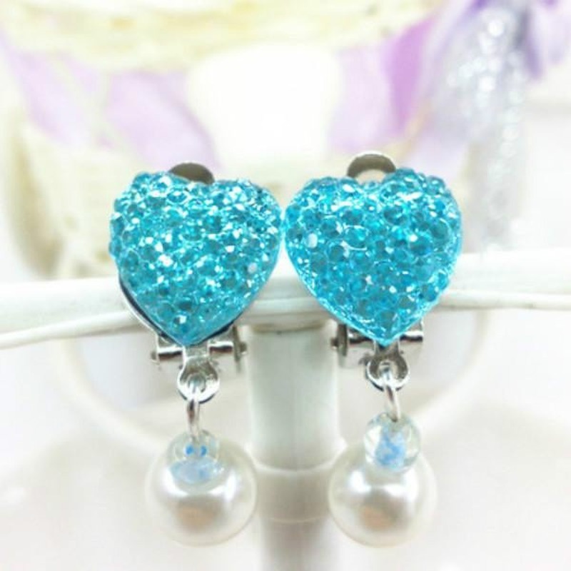 Children's Ear Clip Earrings Princess Without Pierced Ears