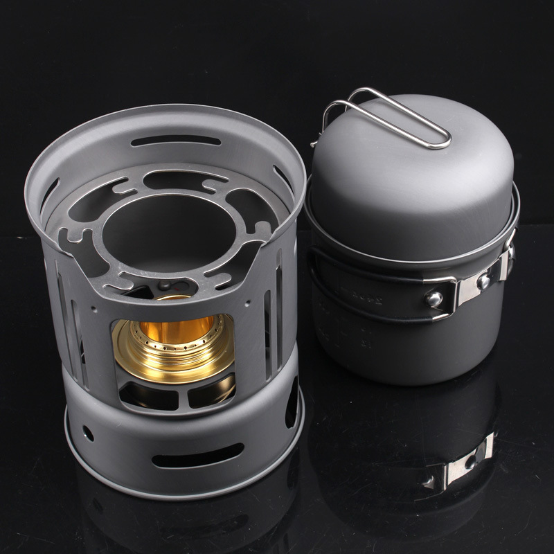 Small Outdoor Camping Cookware Set - Image 4