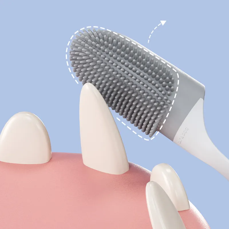 Dog Tooth Cleaning Brush Care Finger Wrap Cat Dog Oral Cleaning Toothbrush Tool Silicone Dog Cat Finger Toothbrush Supplies Pet Products – image 5
