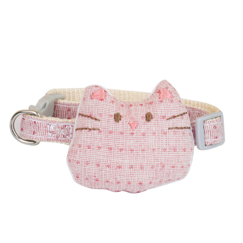 ปลอกคอแมวหลากสีสัน แบบสุ่ม สำหรับสัตว์เลี้ยง น่ารัก ใส่สบาย ปรับได้ตามขนาดแมว เพิ่มสไตล์ให้สัตว์เลี้ยงของคุณ