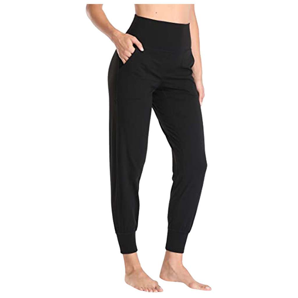 Product Lulu New Casual Multicolor Loose Bottoming High Waist Yoga Pants