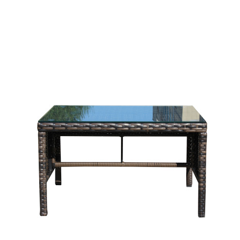 Outdoor Patio Furniture 1 Coffee Table With Clear Tempered Glass — foto 16
