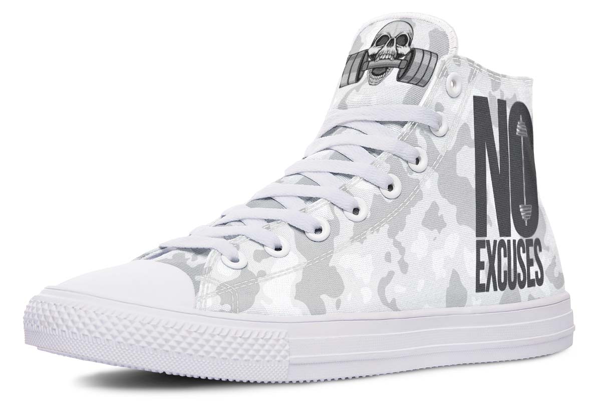 Printed Couple High-top Canvas Shoes