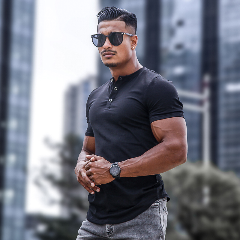 Sports Short-sleeved Fitness Training T-shirt Running Leisure