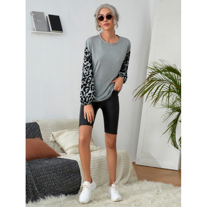 European And American Casual Loose Knit Sweater Top