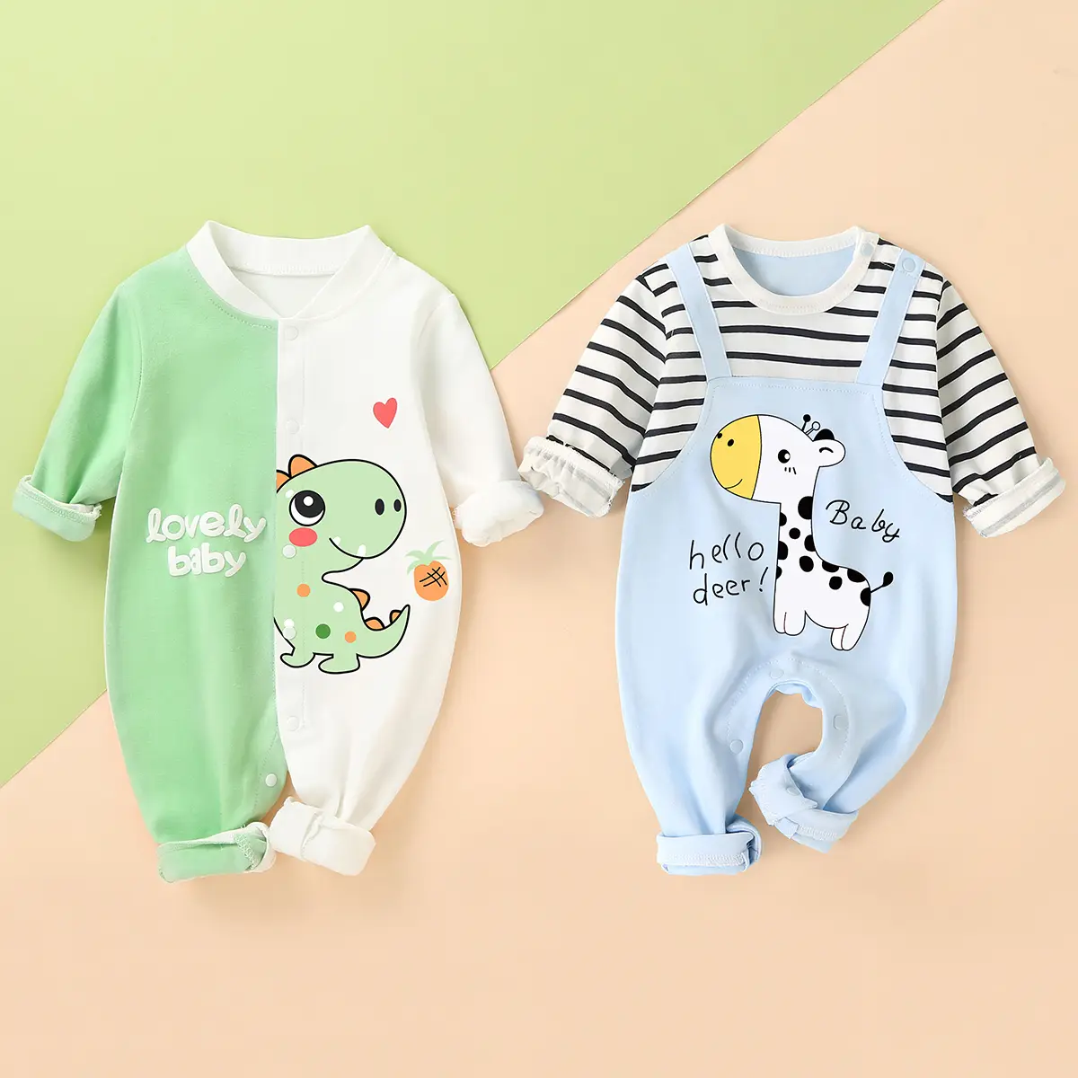Long-sleeved Romper Girl Baby Clothes Autumn Suit