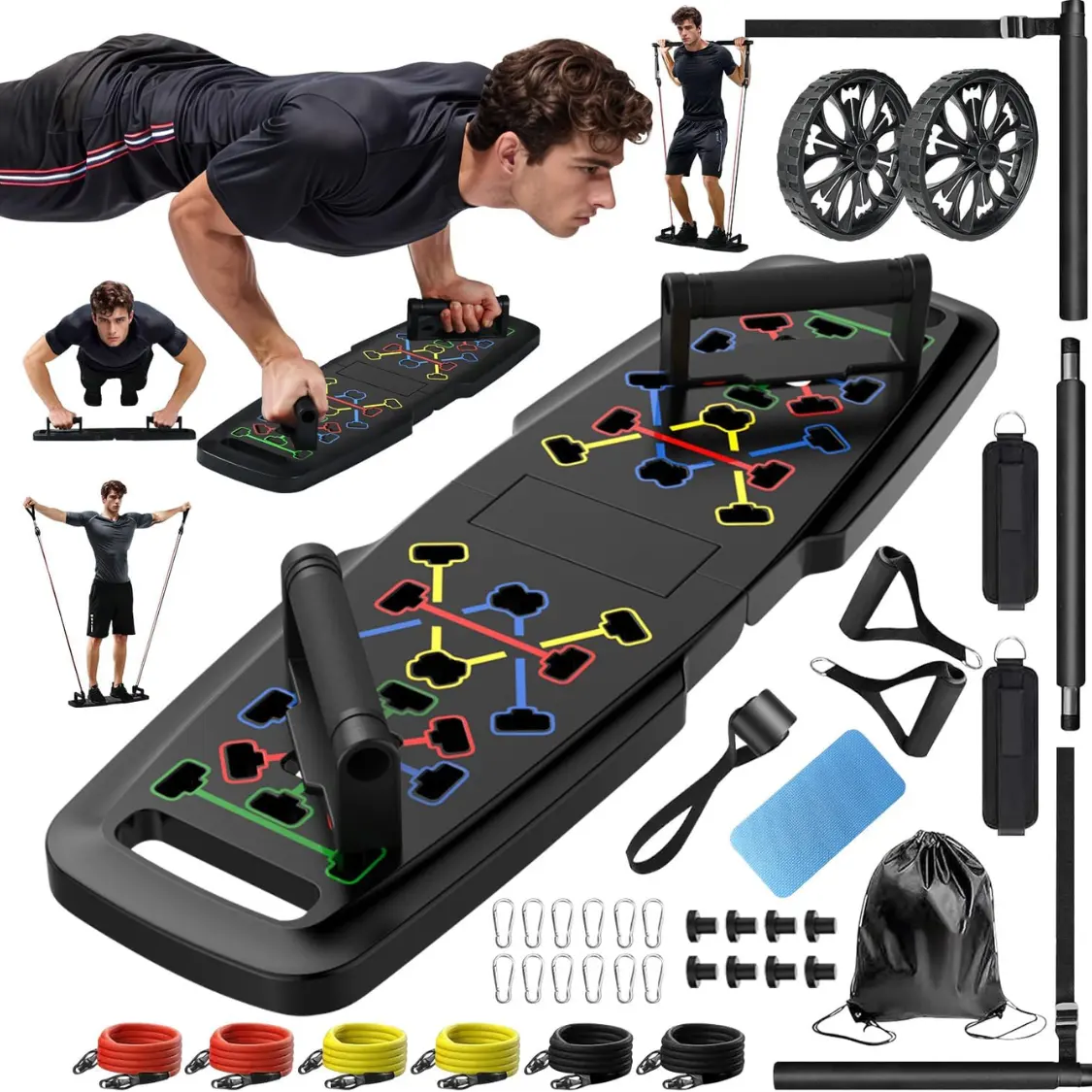 PUsh Up Board, Home Gym, Portable Exercise