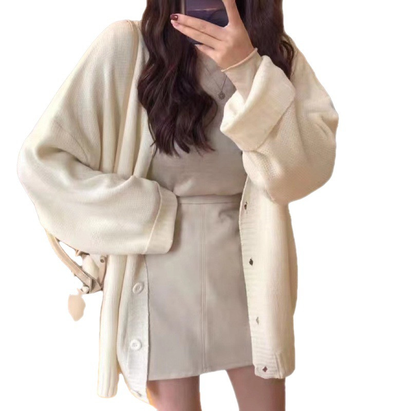 All-match Sweater Lazy Coat Women