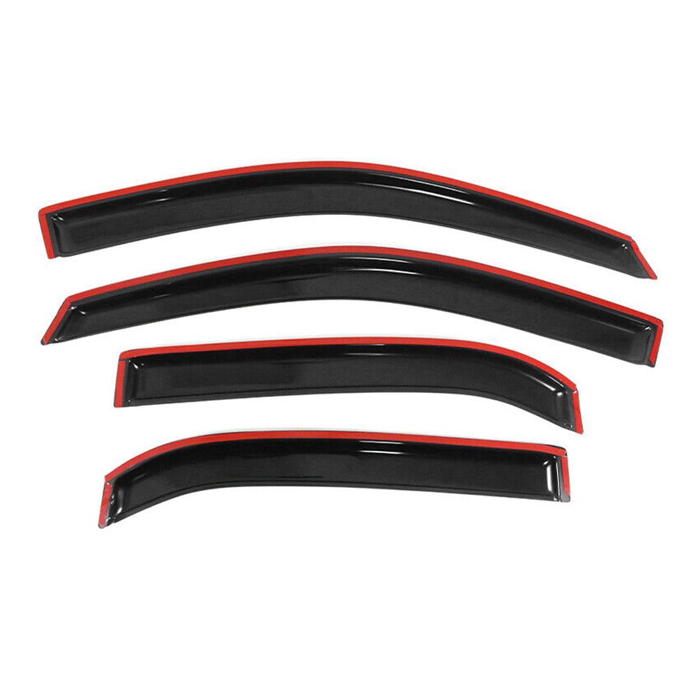 For Equinox 10-17 Chevy Equinox Window Visors Rain Sun Guard Vent Guard 4Pc Set 5