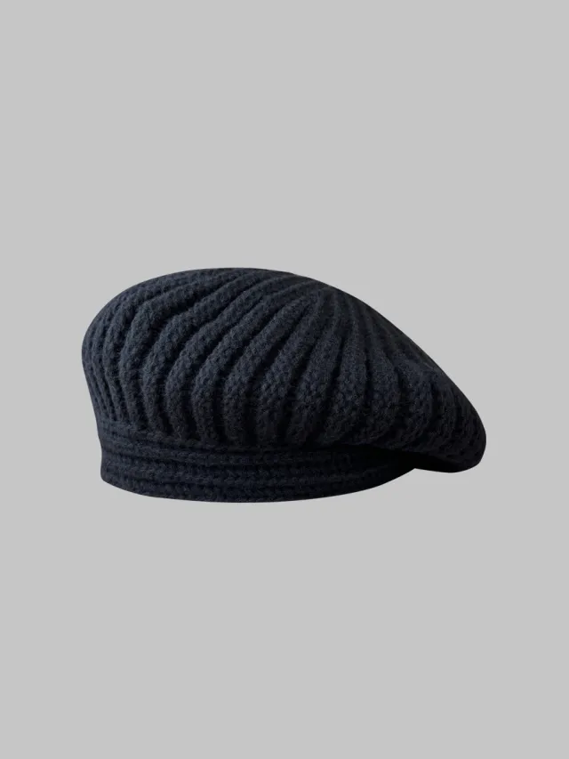Autumn And Winter Fashion Knitted Beret Women Black - Shop at LoveMi