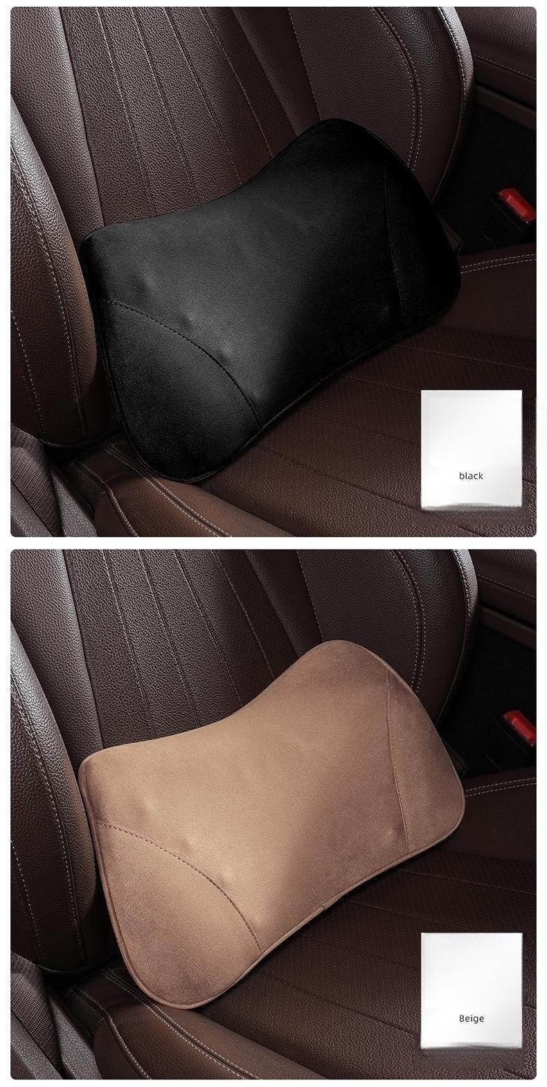 Title 10, Thin Car Suede Memory Cotton Cushion