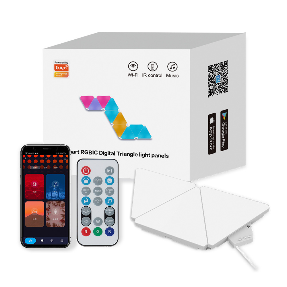 Creative Wall Intelligent Control Splicing Honeycomb Light - Image 3