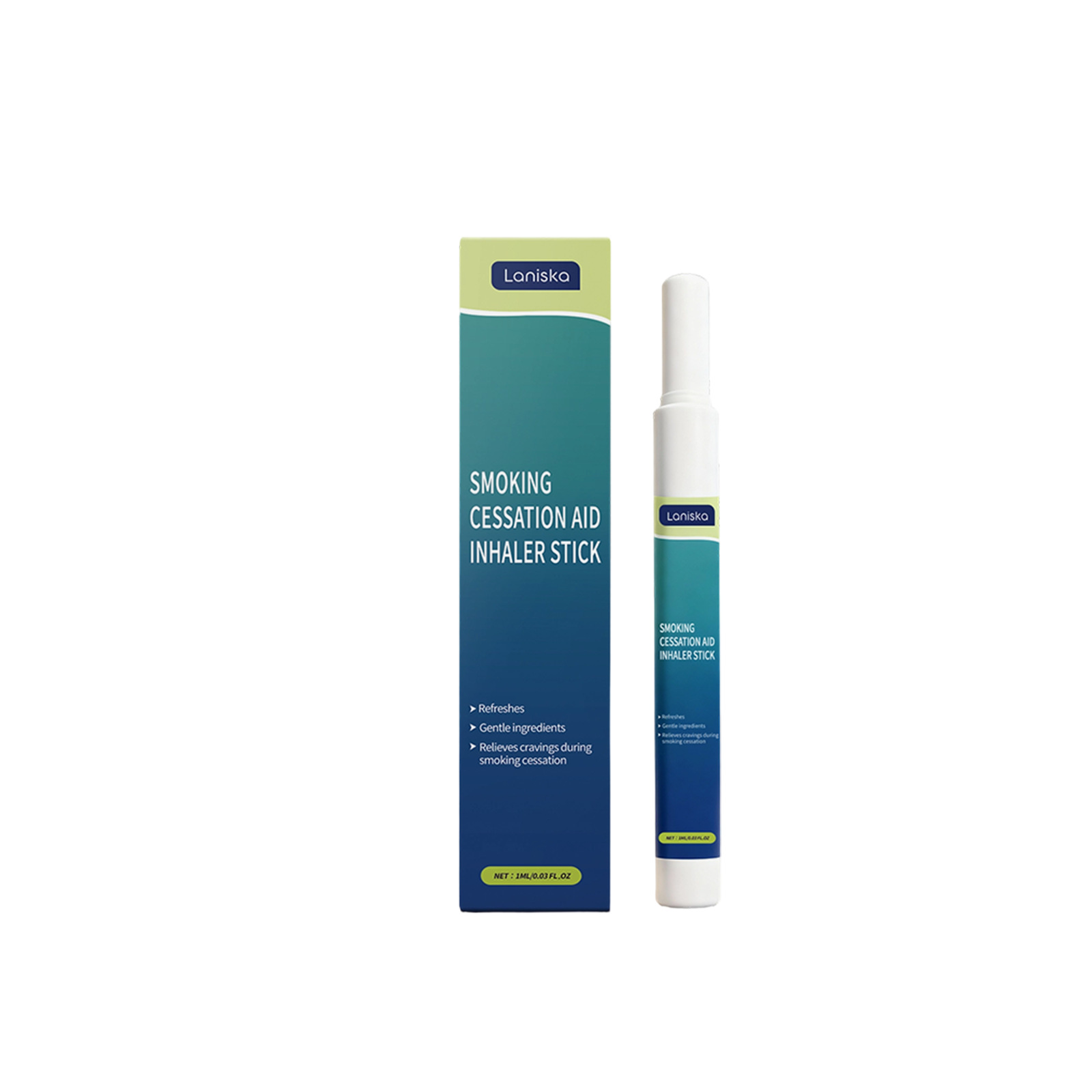 XIMONTH Cross-border Herbal Care Stick, Peppermint Inhaler, Smoking Cessation, Nasal Congestion Relief, Breath Freshening  Stick, Foreign Trade