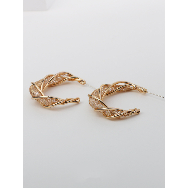 Simple Atmosphere 925 Silver Needle Stud Earrings