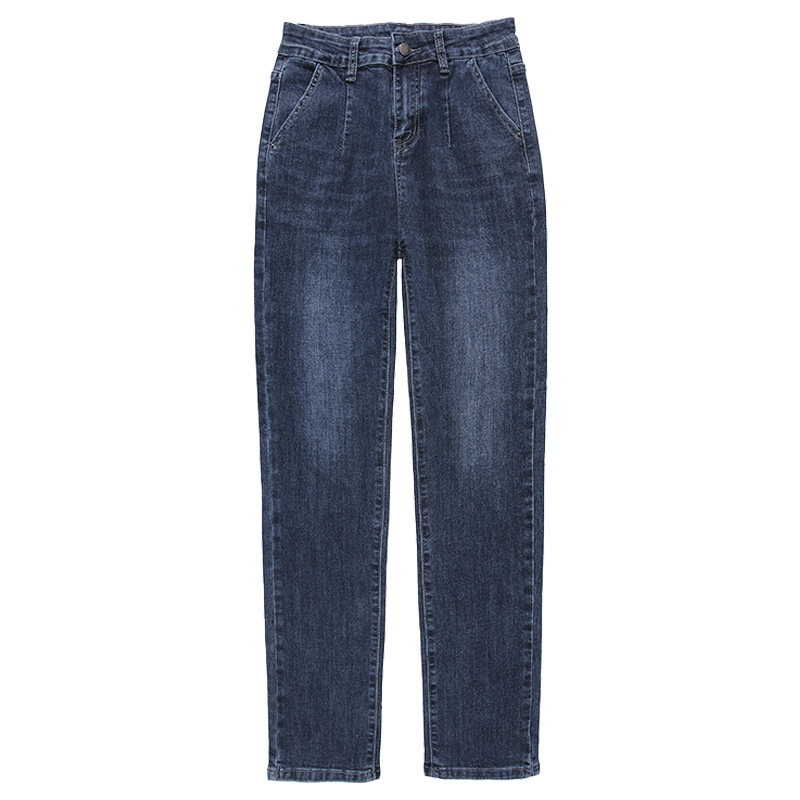 Bootcut Jeans Loose High Waist Slim And Versatile Straight Leg