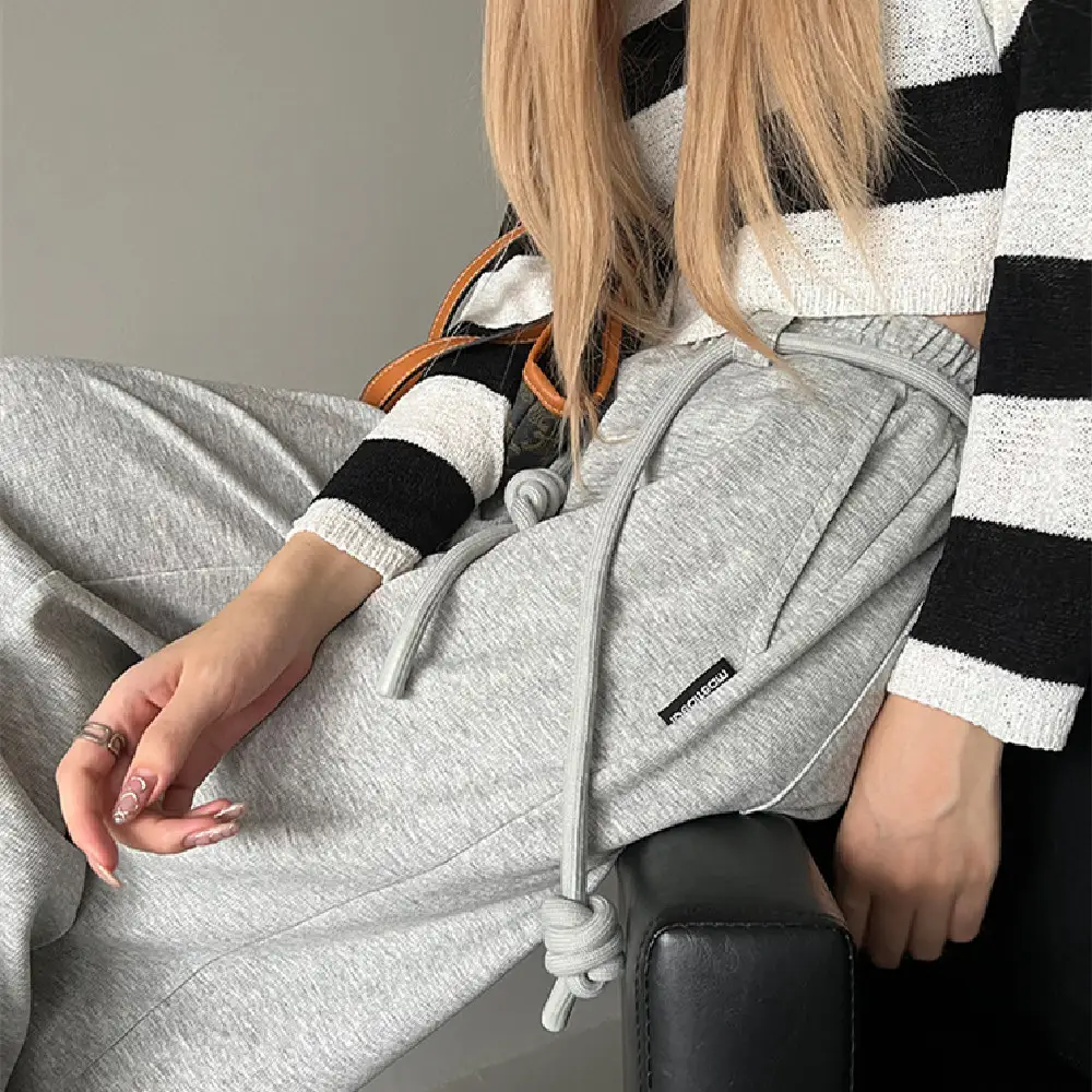 Dropping Straight Mop Casual Fashion And Comfort Pants
