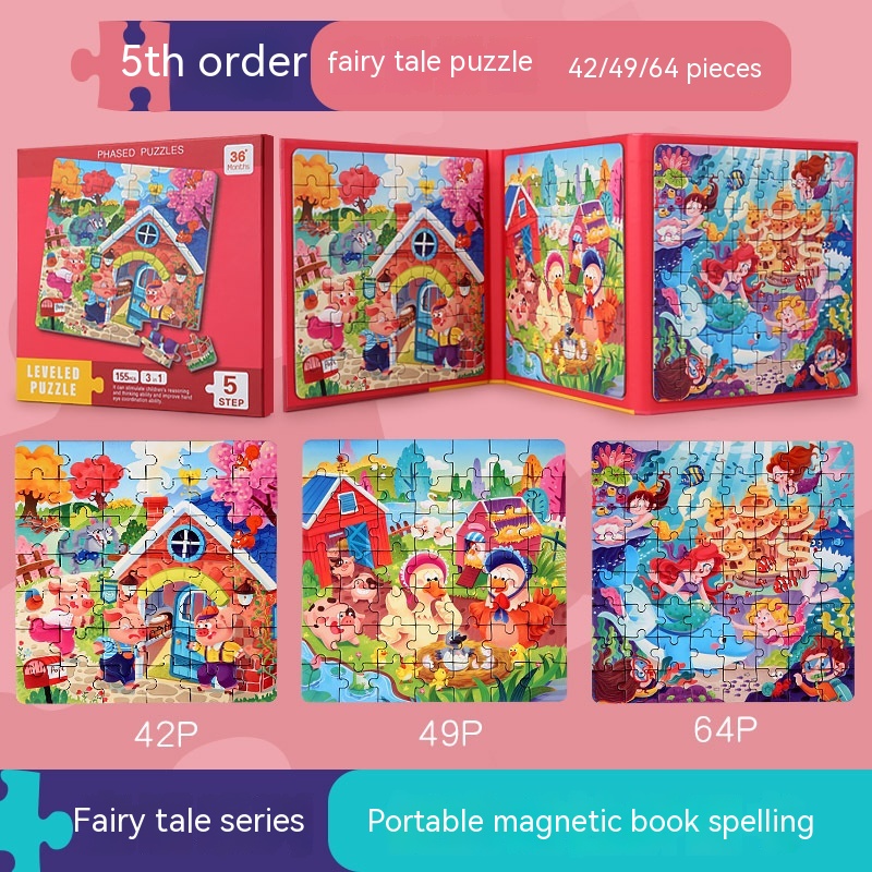 Magnetic Puzzle Fairy Tale