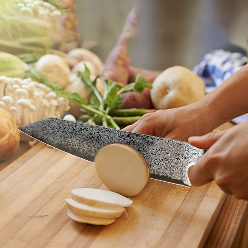 Damascus Steel VG Household Chef's Kitchen Knife