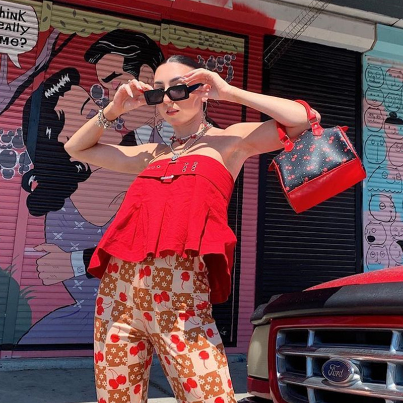 European And American Style Summer New Street Hipster Internet Celebrity