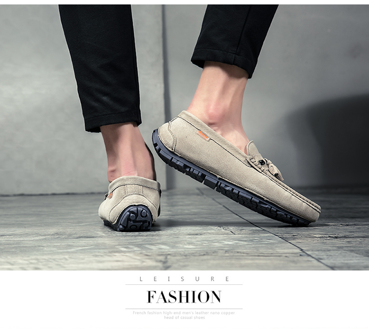 Title 9, New spring casual leather beanie shoes