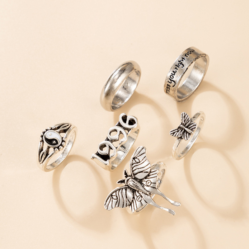 European And American Retro Exaggerated Ring