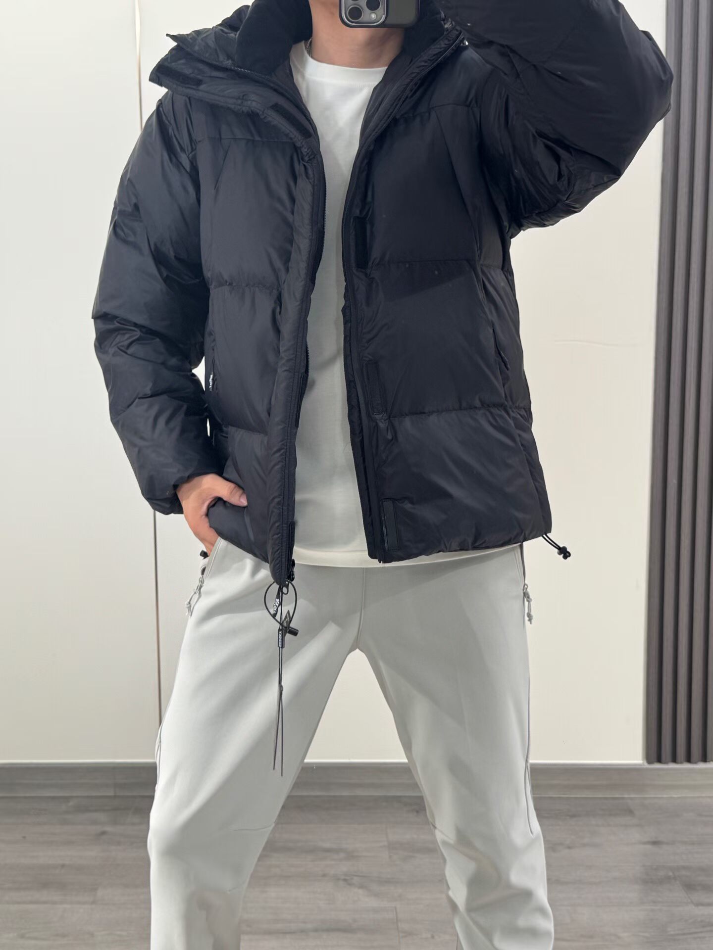 Hooded Down Puffer Jacket, picture 5 of 7
