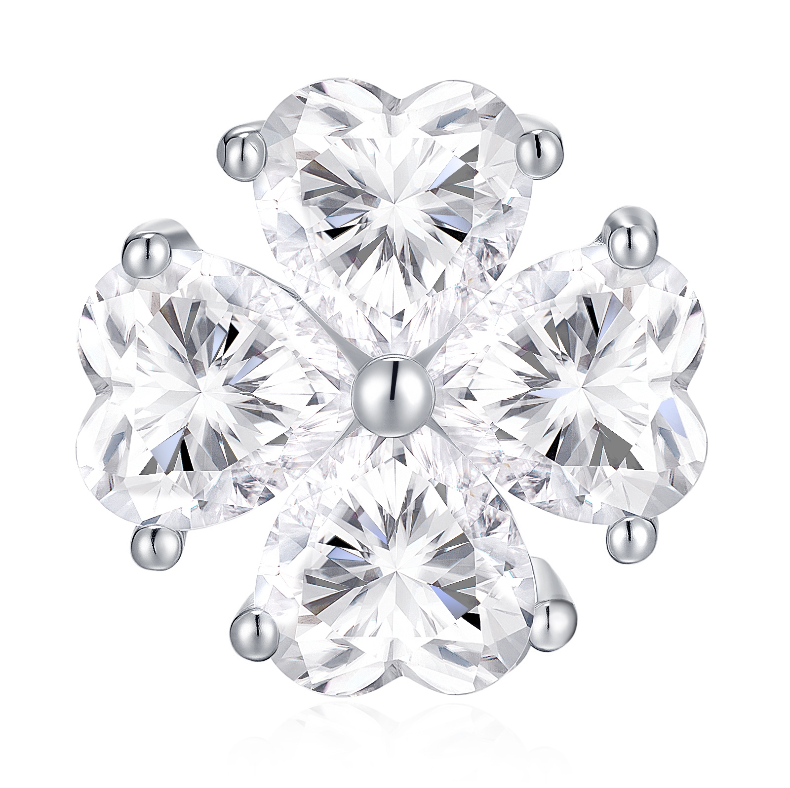 A Luxurious And Fashionable Minimalist Jewelry Earring Set Featuring Top-quality Moissanite Stones, Made Of S925 Silver Electroplated With Platinum.