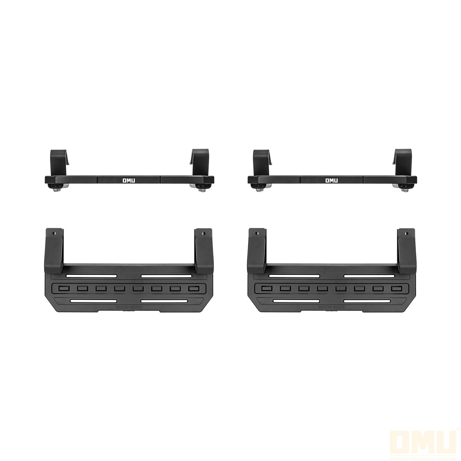 Running Board Side Step For 2021 Ford Bronco 4 Doors With OEM Rock Rails