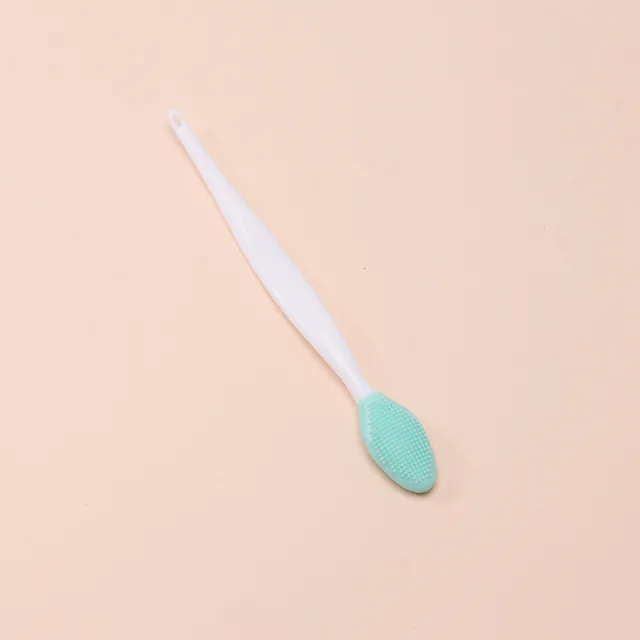 Dual Sided Nose & Lip Cleansing Brush Silicone Scrubber For Blackheads & Dark Lips. 4 Colors. Gentle Exfoliation Green - Shop at LoveMi