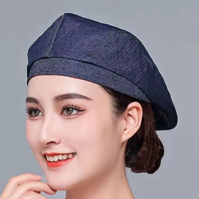 Kitchen Cowboy Breathable Beret Work Female Blue - Shop at LoveMi