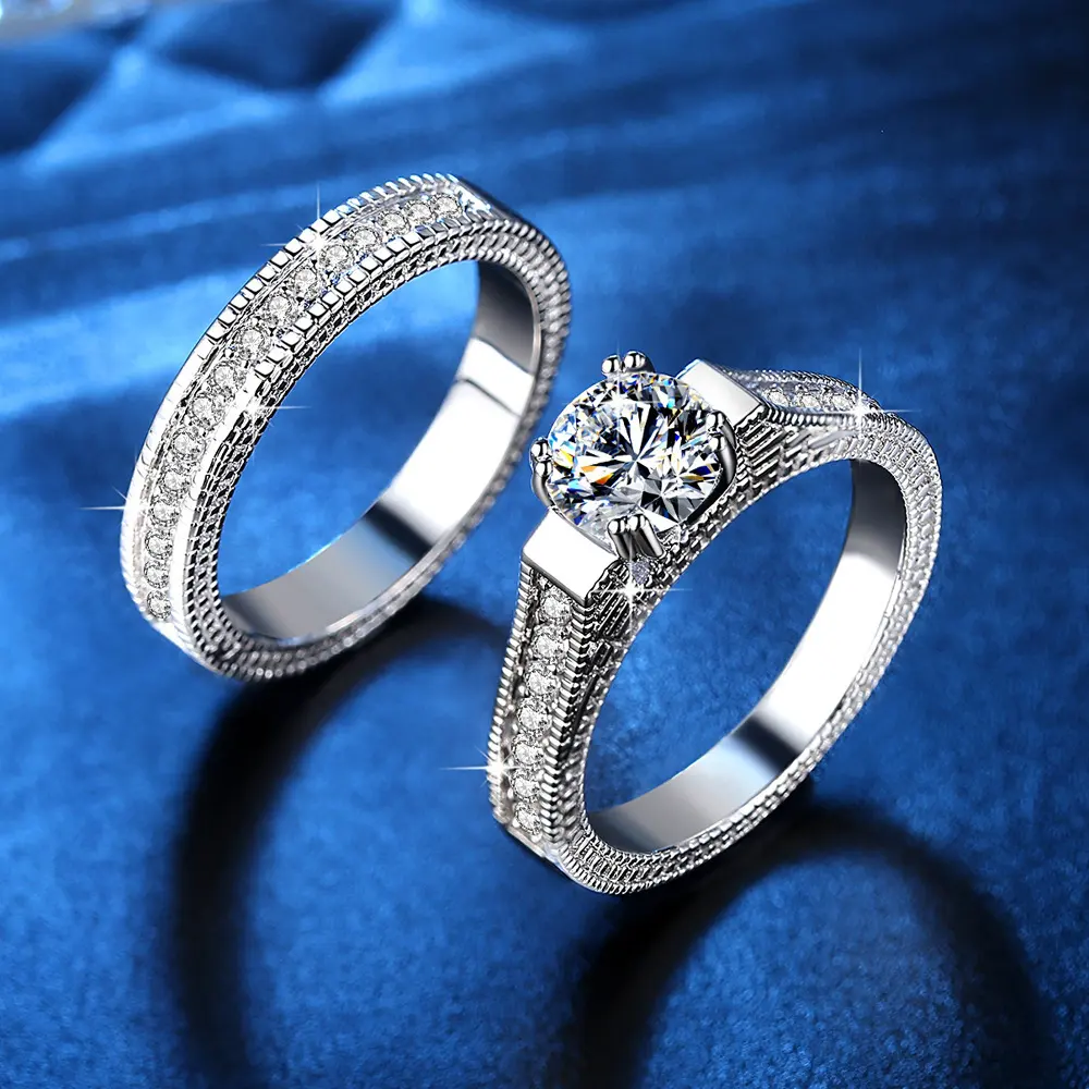 Fashion New Jewelry Accessories Personality Ring Zircon