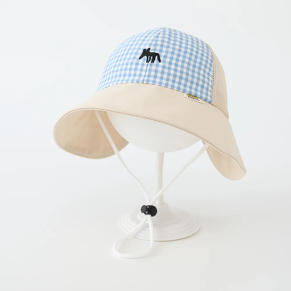 Summer Boys And Girls' Checkered Pointed-mouth Fox