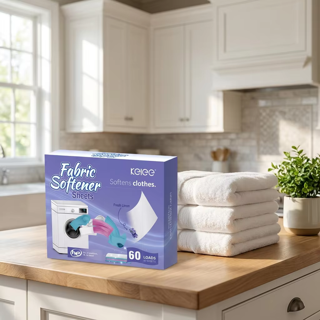 Instant-Dissolve Fabric Softener Sheets  Portable  Residue-Free Eco-Strips For Silky Soft Clothes