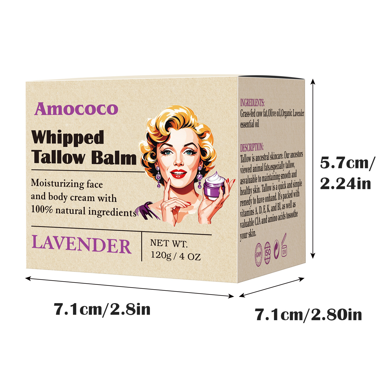 Only Supports Self Pickup With Waybill Amococo Whipped Tallow Balm Deep... 11