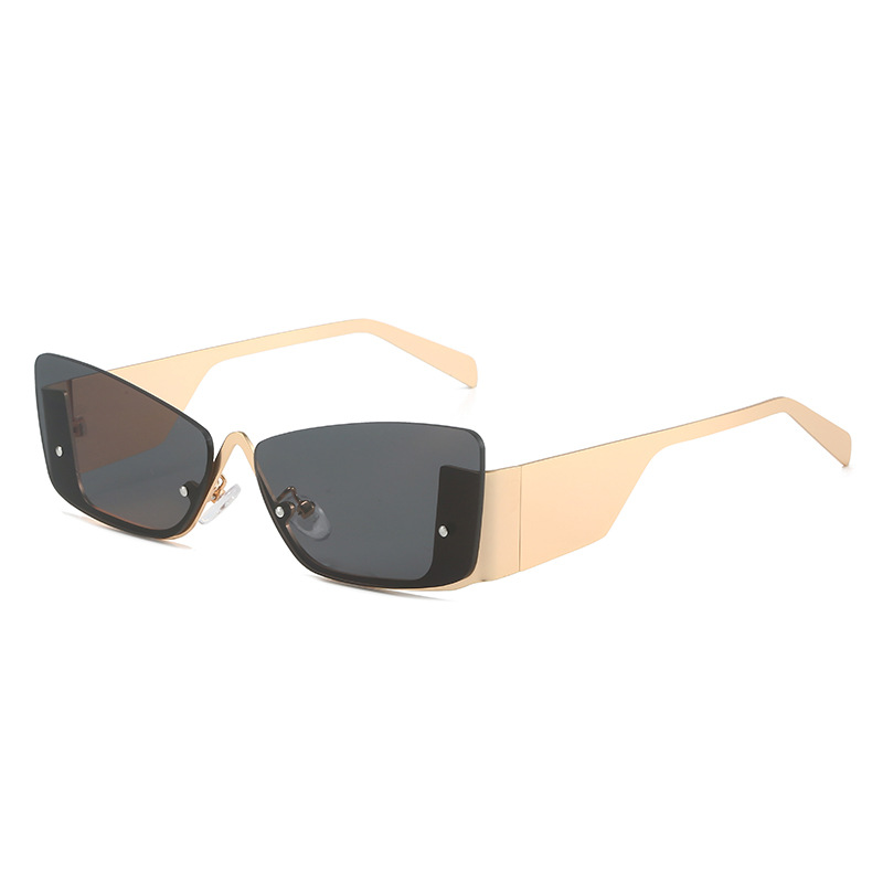 Title 7, European And American Frameless Fashion Sunglasses