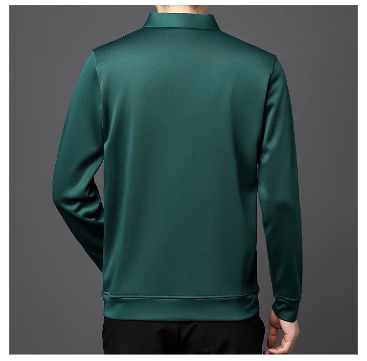 Long - Sleeve False Two Bottom Unlined Upper Garment Thin Turn - 18