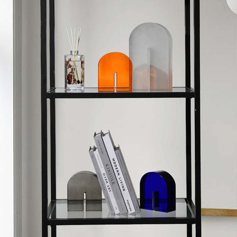 Crystal Geometric Bookends, picture 2 of 6