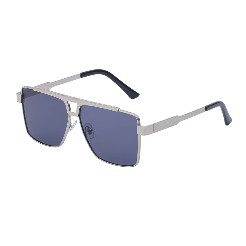 Men's Fashionable Square Frame Sunglasses For Driving - Image 6