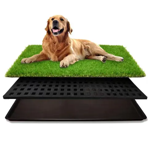 Dog Grass Pad with Tray