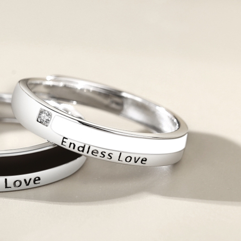 Title 1, Fashion Endless Love Couple Ring