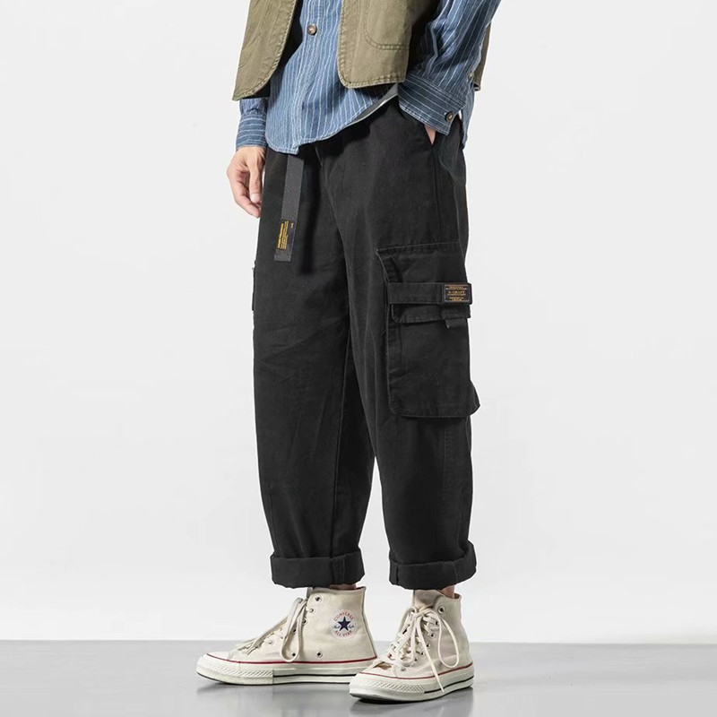 Title 4, Casual cropped broek voor heren met rechte pijpen