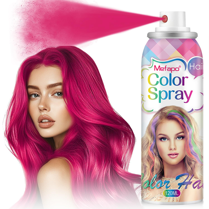 Color Spray Hair - Tinte Temporal Para El Cabello De 120ML, Gel Crema De Tinte Lavable Con Estilo Fuerte Para Fiestas Y Cosplay