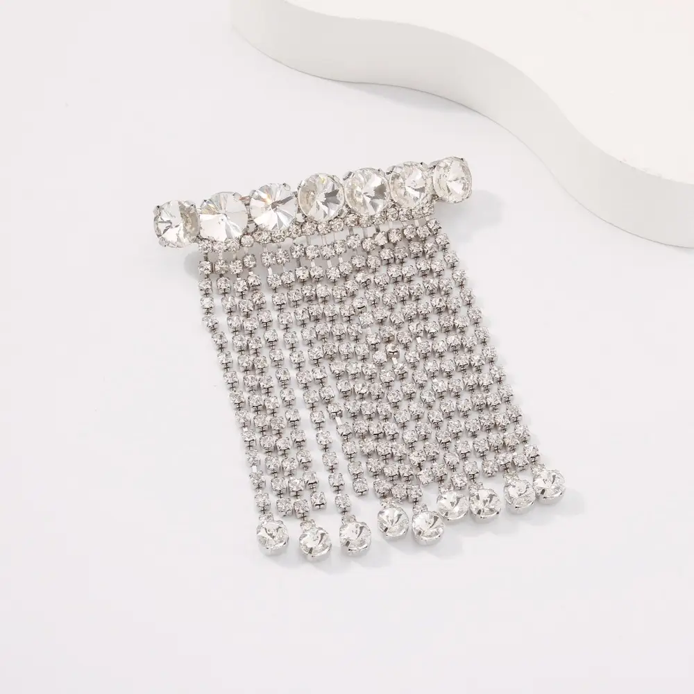 One Word Clip Hair Accessories Niche Personality Fashion New Hair Clip