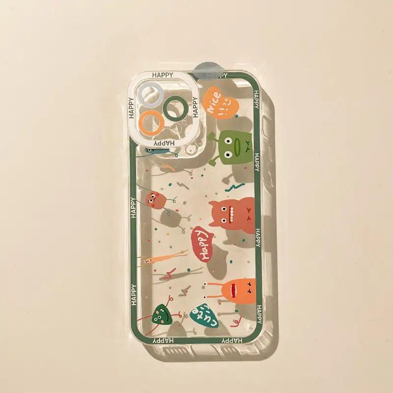 Creative Cute Print Couple Shockproof Phone Case