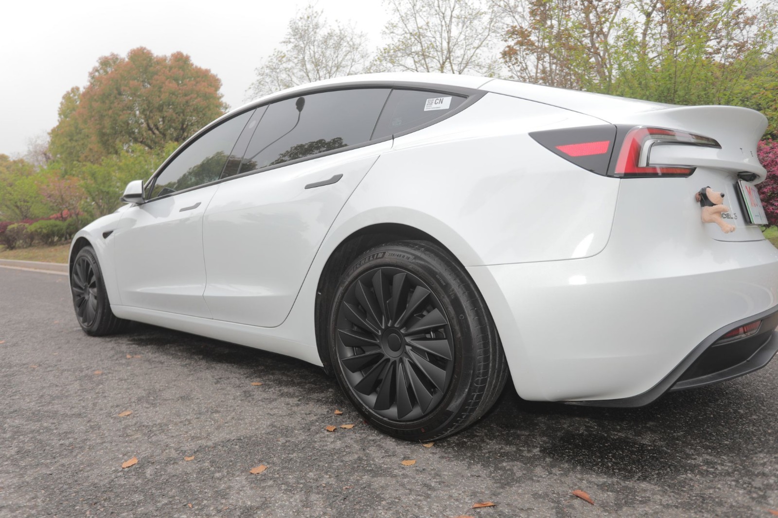 For Tesla Model Y 4 X 19 Inch Wheel Covers Included L Ogo Cover Hubcaps — image 4