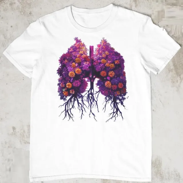 Your Love For Nature Genius Print Casual Round Neck Short Sleeves White - Shop at LoveMi