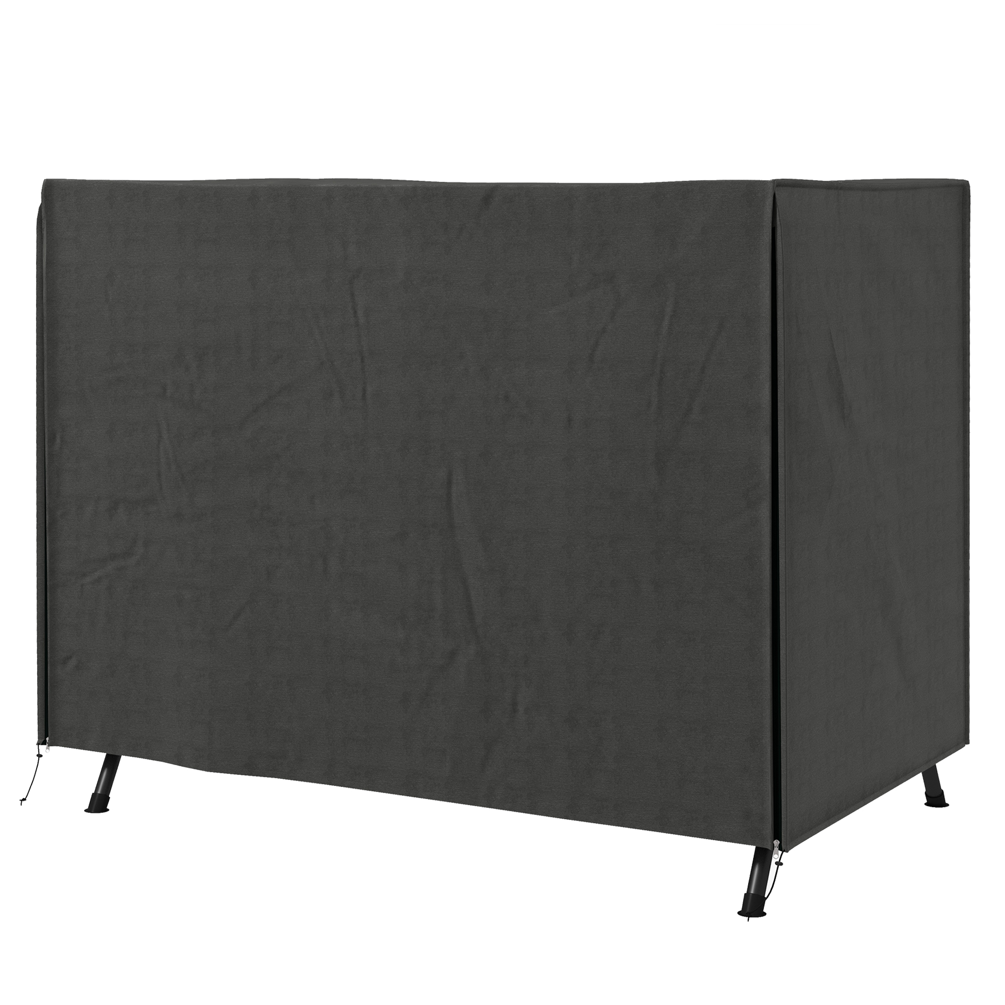 205 X 124 Cm Three Seater Swing Chair Protective Cover Dark — image 5