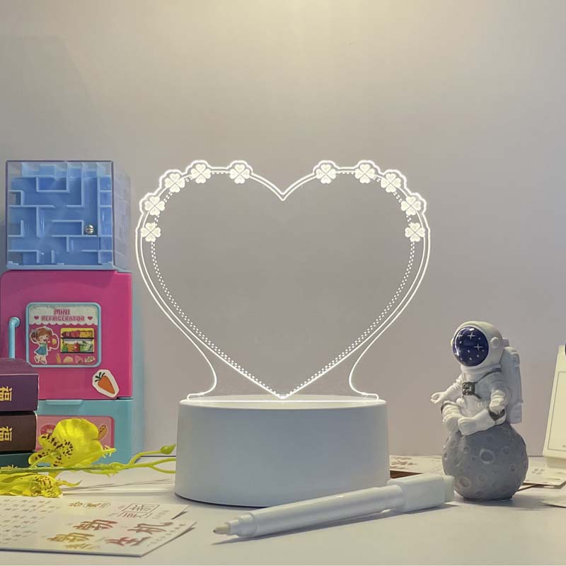 3D Acrylic Board Handwriting Message Board LED Light - Image 75