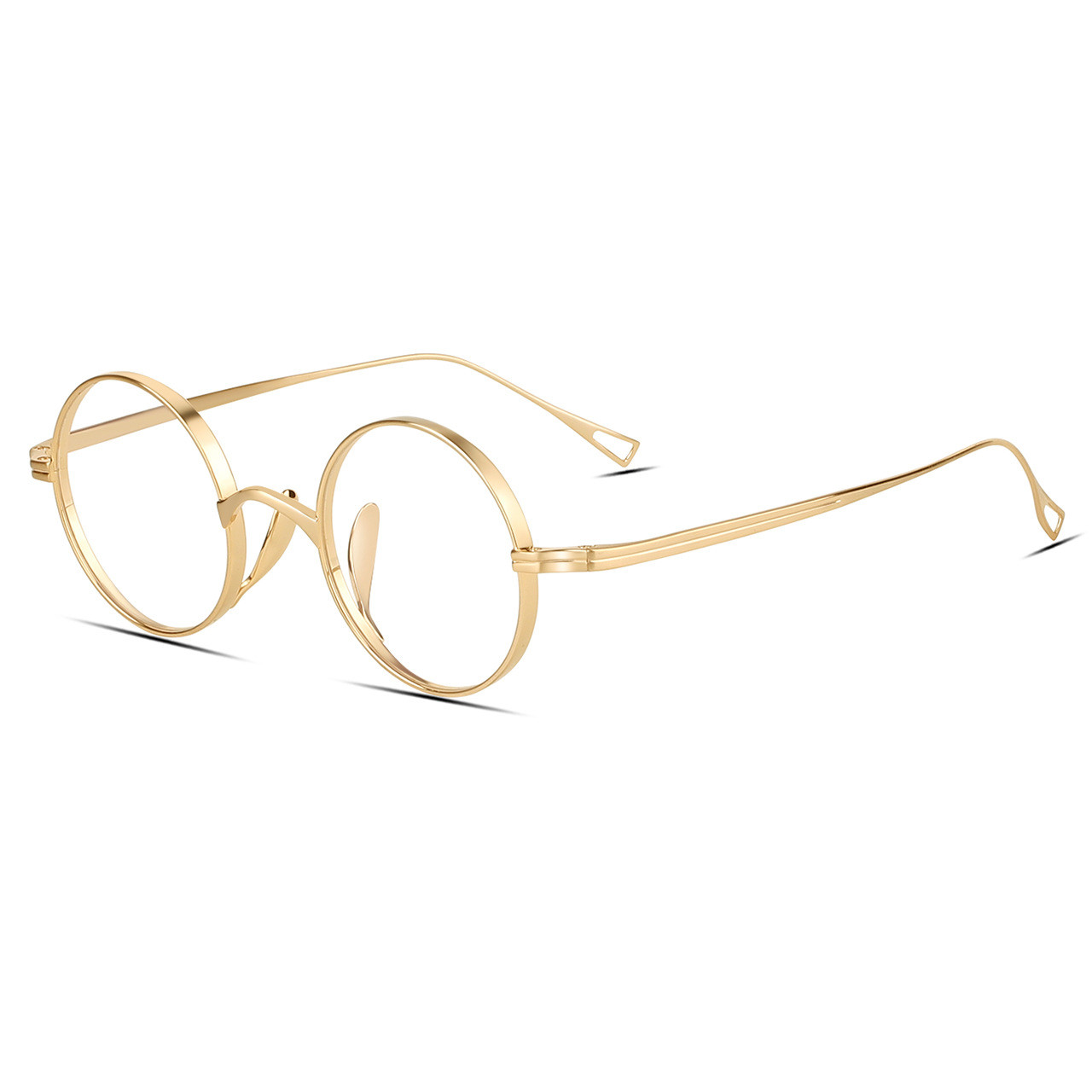 Pure Titanium Retro Glasses Full Frame - Image 4