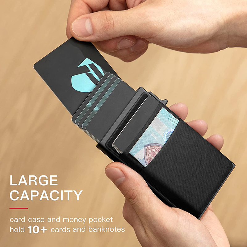 Aluminum Alloy Automatic Pop-up Card Box Anti-theft Brush